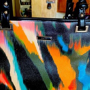 Nine West multi color purse